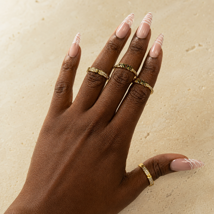 women's gold luxury designer-inspired rings by 876luxe
