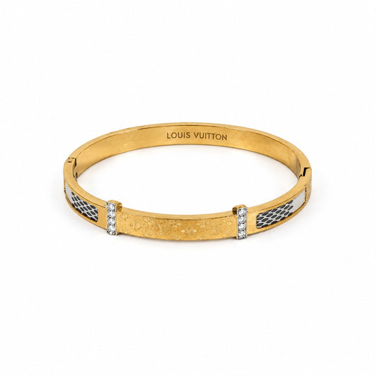 Elsa Two-Tone Bangle