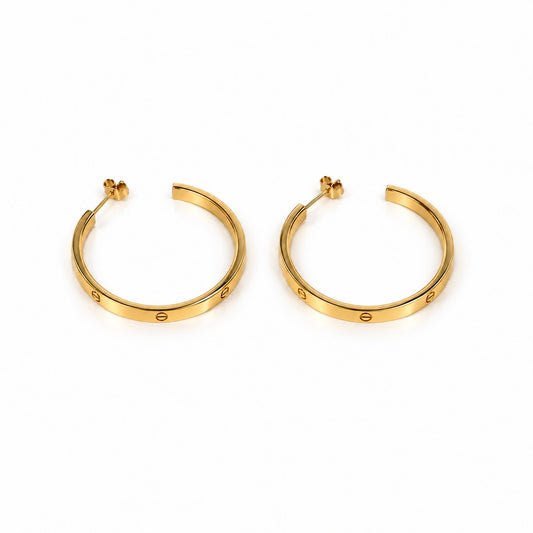 Gia Hoop Earrings